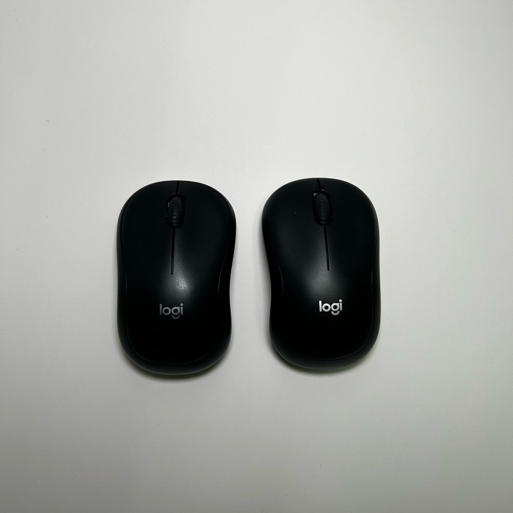 Logitech Black Wireless Mouse Set of 2